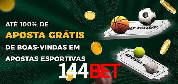 144bet Ate 100% de Aposta Gratis